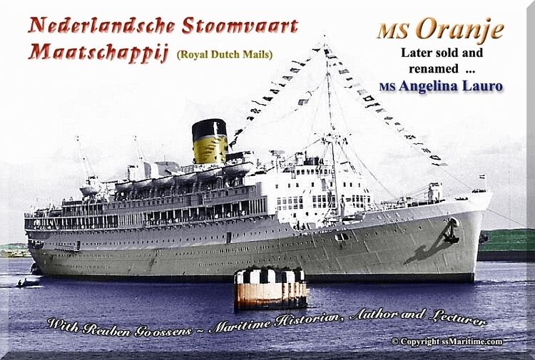 MS Oranje Netherland Line MS Oranje