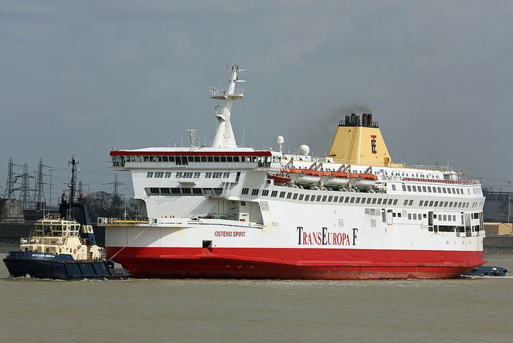 MS Pride of Calais WATCH Ostend Spirit former Pride of Calais beached at Turkish