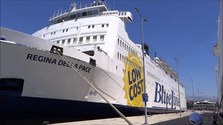 MS Regina della Pace Lo Regina della Pace trajekt Split Ancona Hvar Blue Line