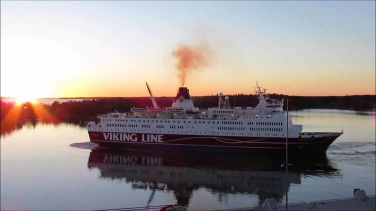 MS Rosella Viking Line MS Rosella Skramlar Igng I Mariehamn 1332015 YouTube