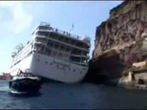 MS Sea Diamond Sea Diamond Evacuation YouTube