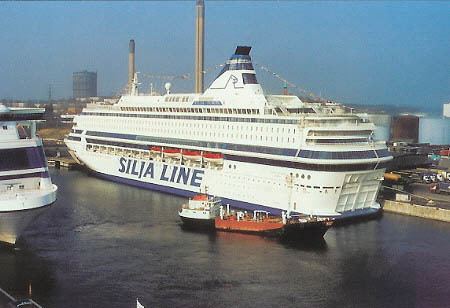 MS Silja Europa Silja Europa Ferry Photographs Ferry Postcards
