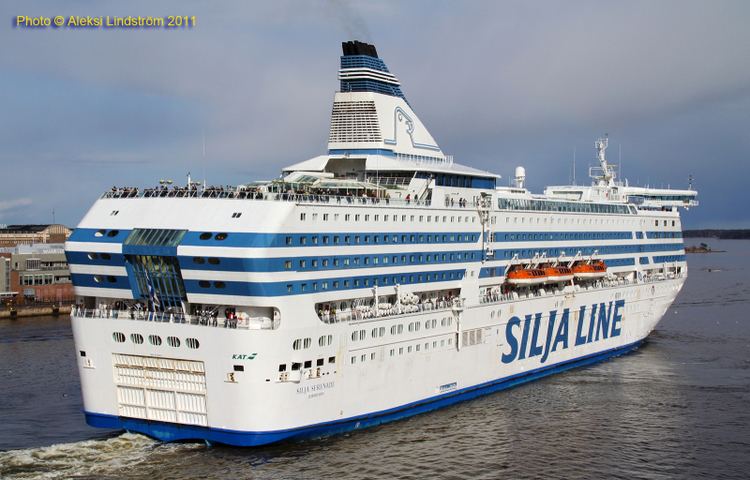 MS Silja Serenade SILJA SERENADE IMO 8715259 Callsign OJCS ShipSpottingcom