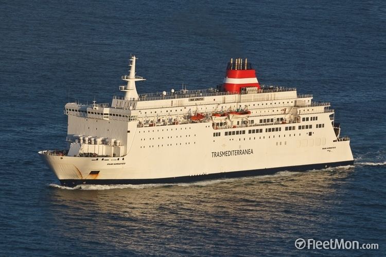MS SNAV Adriatico SNAV ADRIATICO RoRo ship IMO 8416308