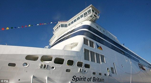 MS Spirit of Britain Spirit of Britain Biggest ever cross Channel vessel steams in to