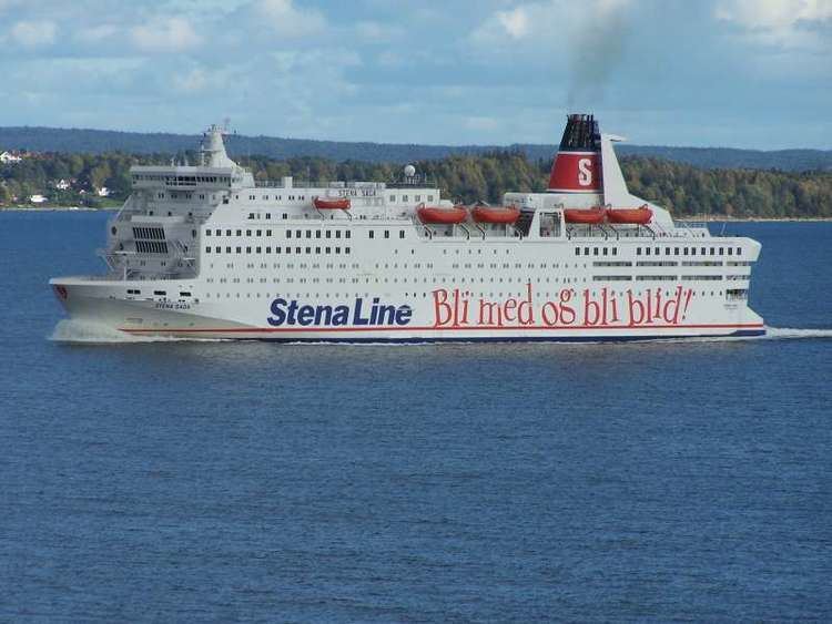 MS Stena Saga STENA SAGA IMO 7911545 Callsign SLVH ShipSpottingcom Ship
