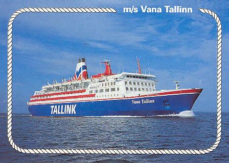 MS Vana Tallinn Dana Regina Ferry Postcards amp Photographs DFDS Scandinavian Seaways