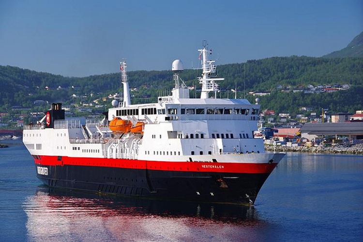 MS Vesterålen MS Vesteralen Itinerary Schedule Current Position CruiseMapper