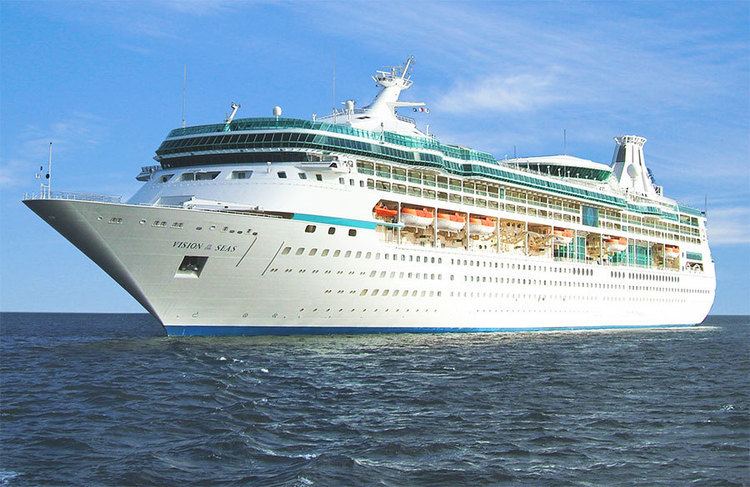 MS Vision of the Seas Vision Of The Seas Itinerary Schedule Current Position CruiseMapper
