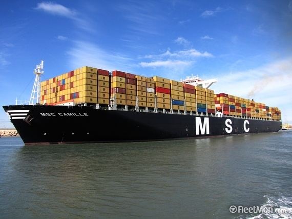 MSC Camille MSC CAMILLE Container ship IMO 7013616