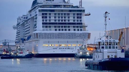 MSC Meraviglia World39s biggest cruise ship sets sail features augmented reality