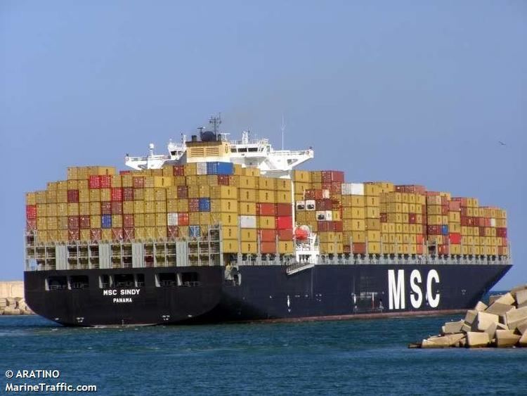 MSC Sindy Vessel details for MSC SINDY Container Ship IMO 9336048 MMSI