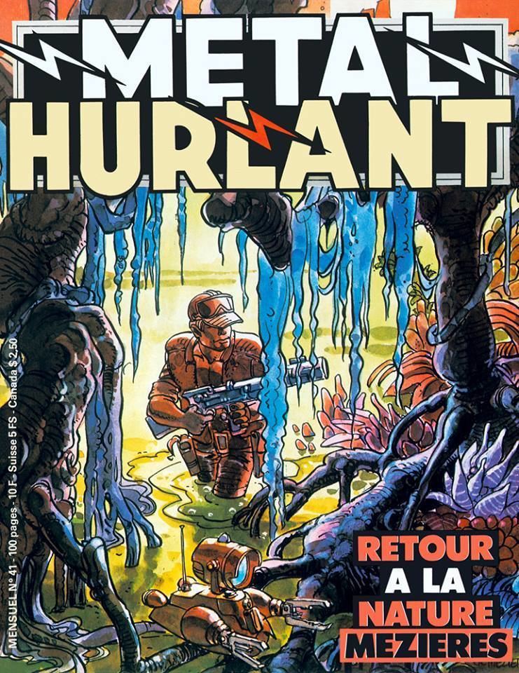 Métal hurlant Mtal Hurlant the French comic that changed the world Tom Lennon