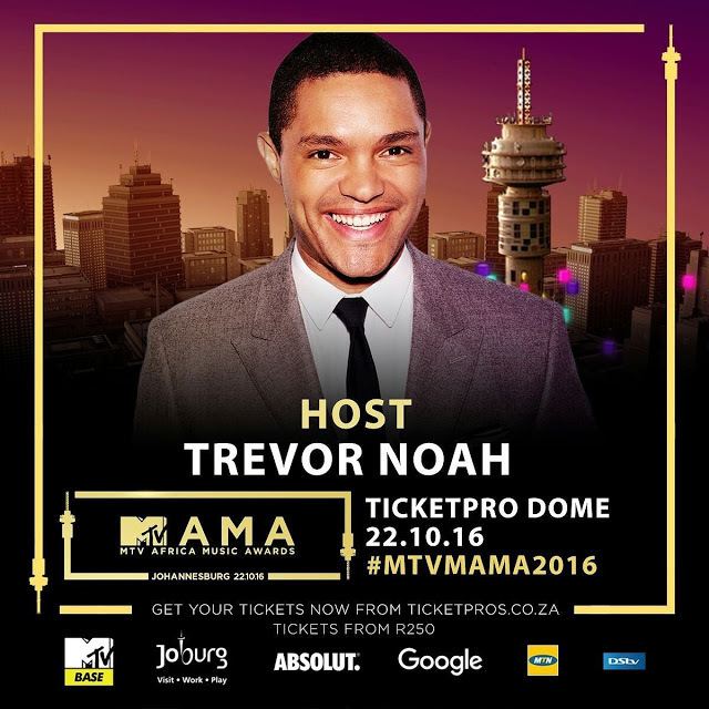 MTV Africa Music Awards 2016 It39s About Time Trevor Noah To Host MTV Africa Music Awards 2016