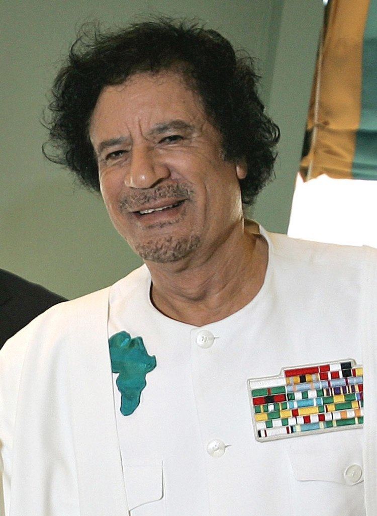 Muammar Gaddafi's response to the 2011 Libyan Civil War