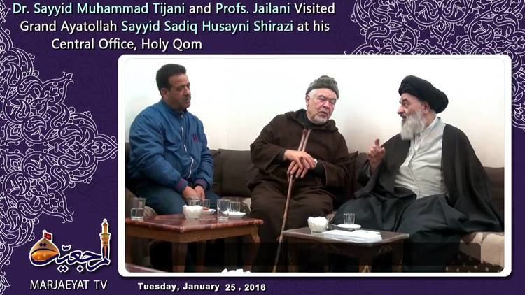 Muhammad al-Tijani Dr Sayyid Muhammad Tijani and Profs Jailani visited Grand