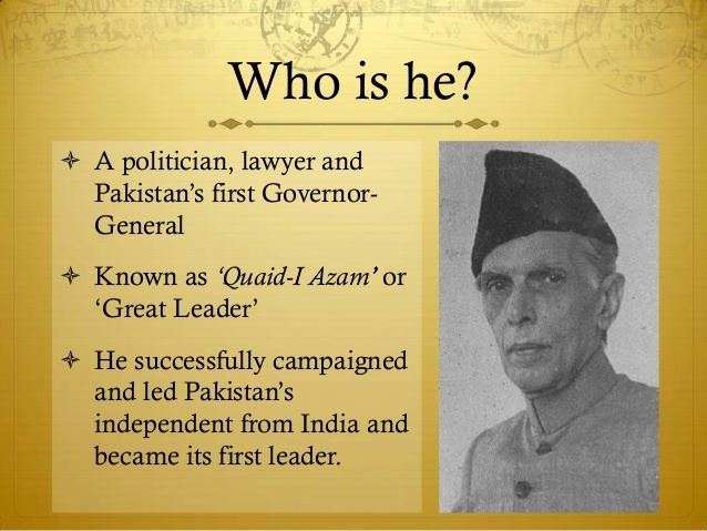 Muhammad Ali Jinnah Muhammad Ali Jinnah Profile
