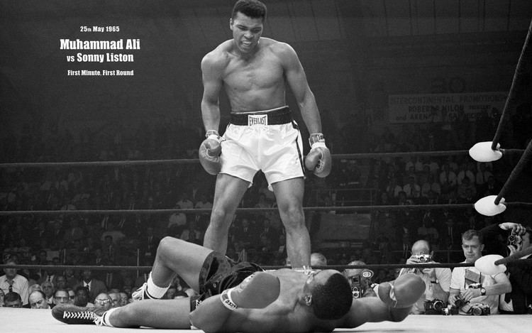 Muhammad Ali vs. Sonny Liston boxing MUHAMMAD ALI VS SONNY LISTON 2205792