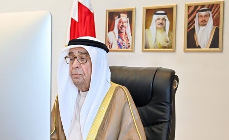 HH Shaikh Mohammed bin Mubarak Al Khalifa remotely chairs the weekly  Cabinet meeting