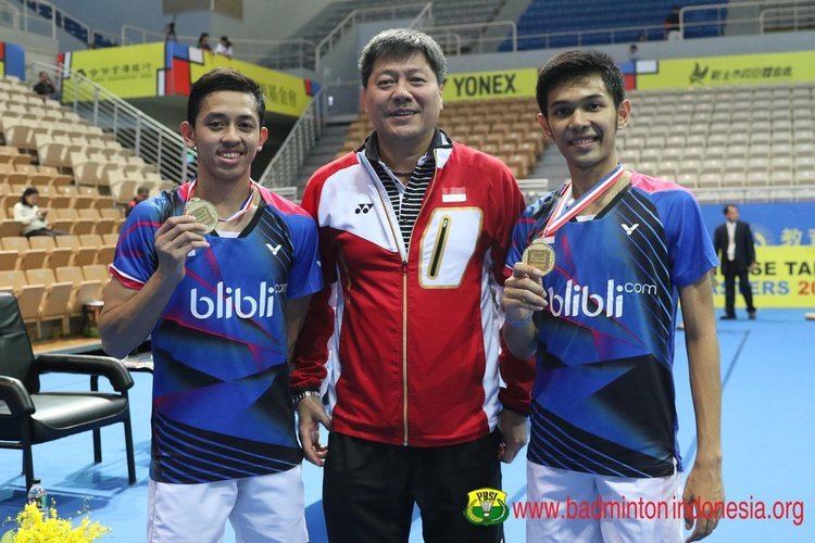 Muhammad Rian Ardianto Djarum Badminton RianFajar Raih Gelar Juara di Taipei