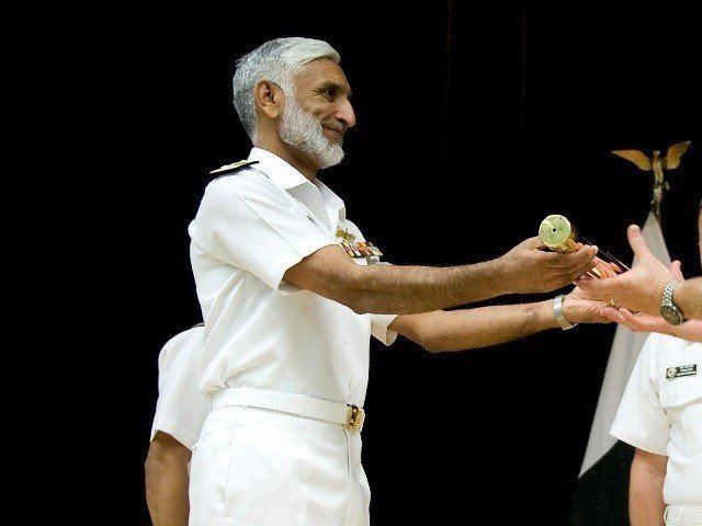 Muhammad Zakaullah Admiral Zakaullah takes charge as new navy chief The Express Tribune