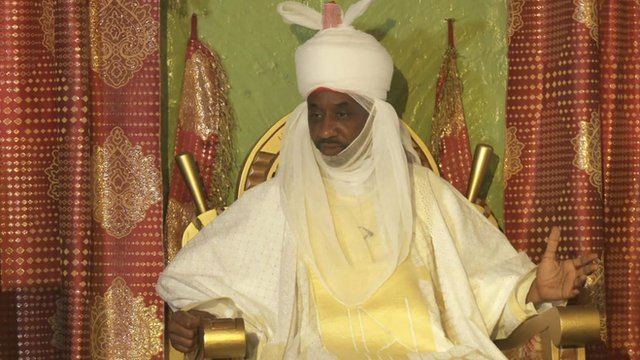 Muhammadu Sanusi I Muhammadu Sanusi II Emir of Kano in Washington for