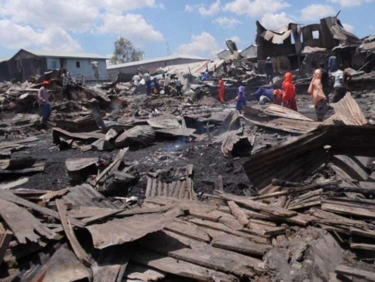 Mukuru kwa Njenga Several left homeless in Mukuru Kwa Njenga fire The Star Kenya