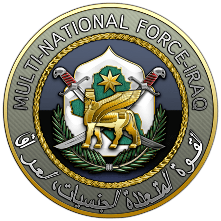 Multi-National Force – Iraq Military Insignia 3D Emblem of the United States Forces Iraq USFI