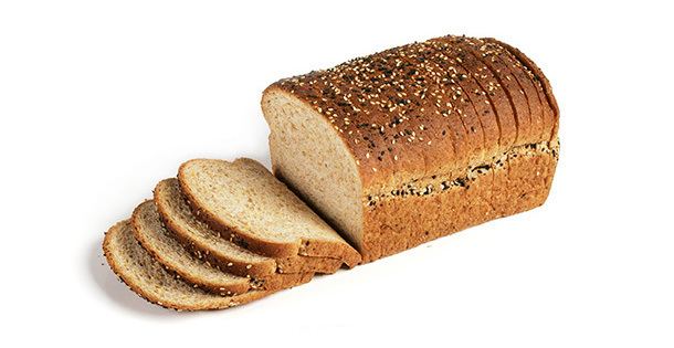 Multigrain bread 24 oz Multigrain Bread 58quot Slice Alpha Baking Company Inc