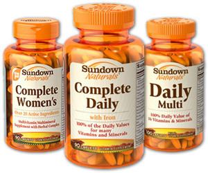 Multivitamin Sundown Naturals Multivitamin Review