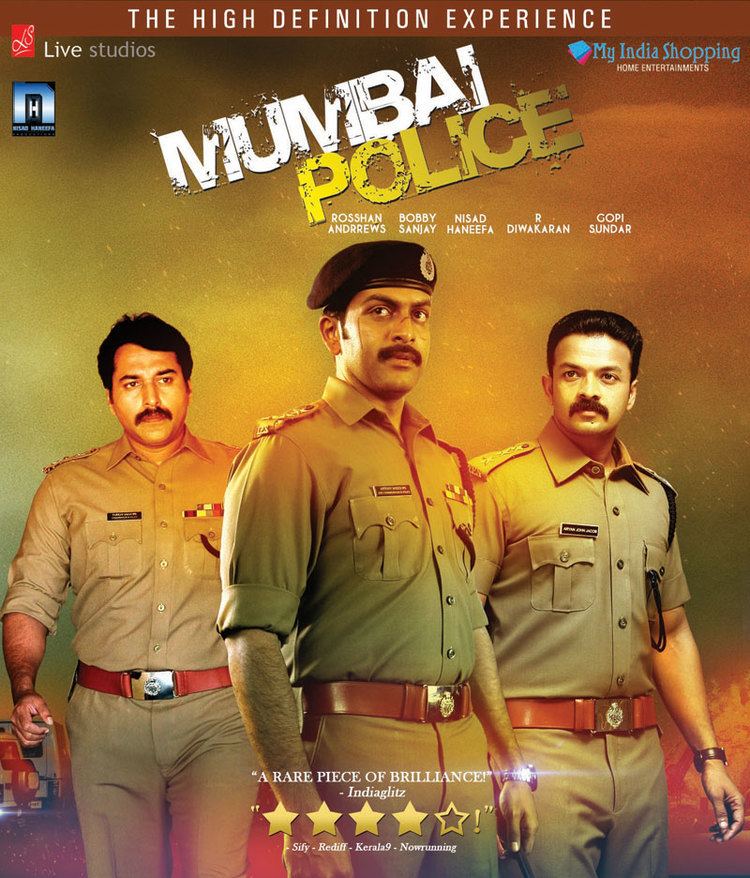 Mumbai Police (film) Malayalam Movie Mumbai Police Bluray