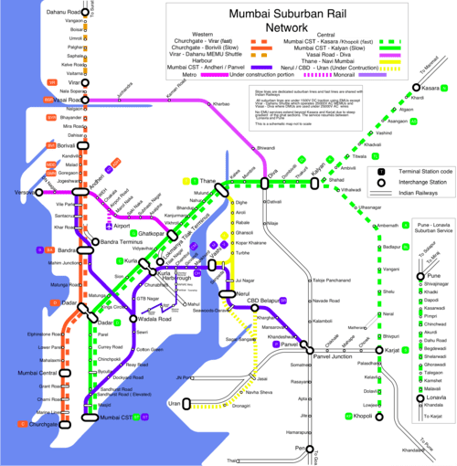 Mumbai Suburban Railway List of Mumbai Suburban Railway stations Wikipedia