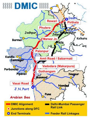 Mumbai–Ahmedabad high-speed rail corridor domainbcom 9billion revolving fund for Delhi Mumbai Industrial
