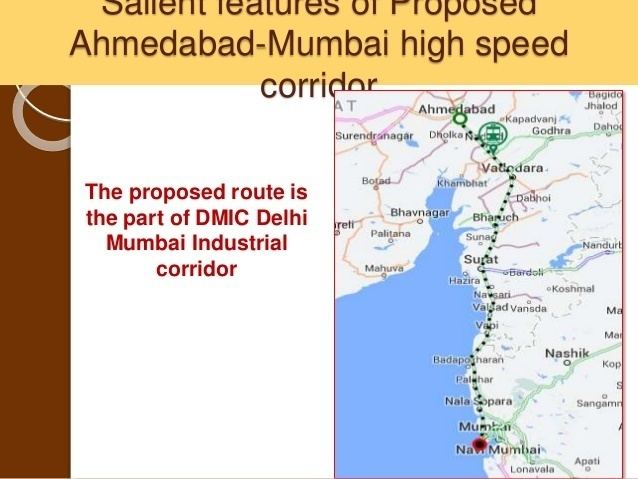 Mumbai–Ahmedabad high-speed rail corridor High speed rails in india ppt