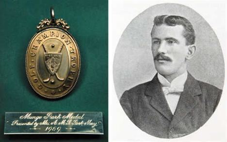 Mungo Park (golfer) The 1874 Open Championship medal won by Mungo Parkin silver gilt