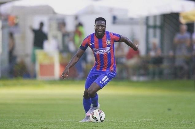 Muniru Sulley Ghanaian youngster Muniru Sulley sees RED in Steaua