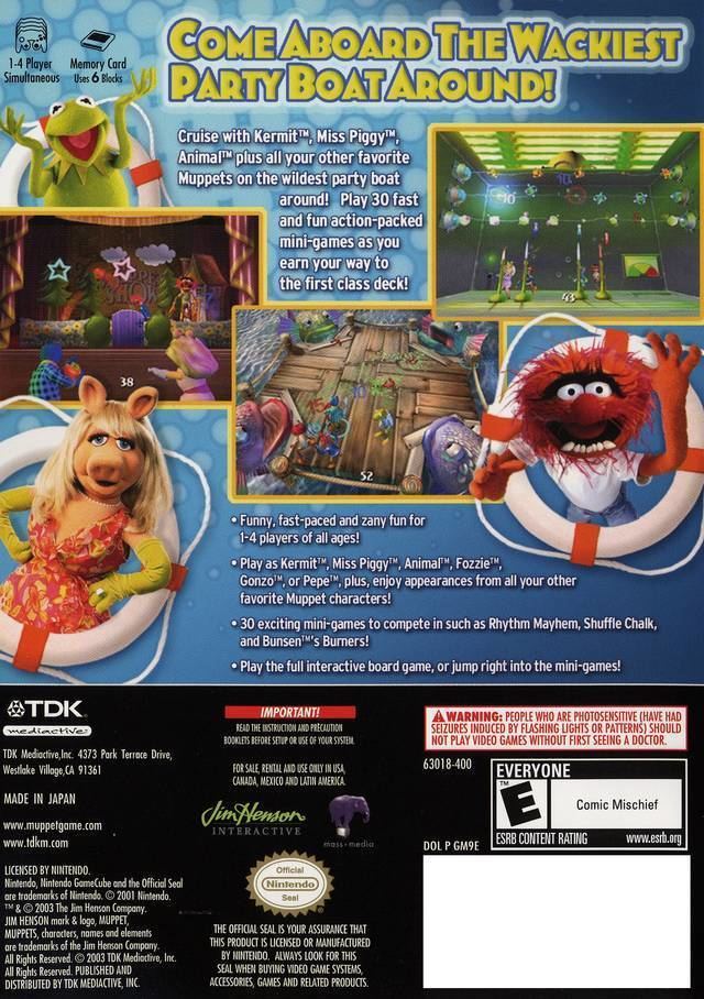 Muppets Party Cruise Muppets Party Cruise Box Shot for GameCube GameFAQs