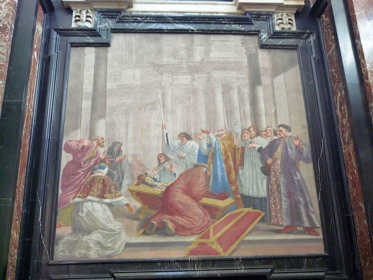 Mural paintings at the Chapel of Saint Casimir