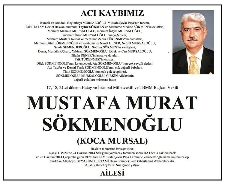 Murat Sökmenoğlu Acmz bykMurat Skmenolu39nu kaybettik TurizmHaberlericom