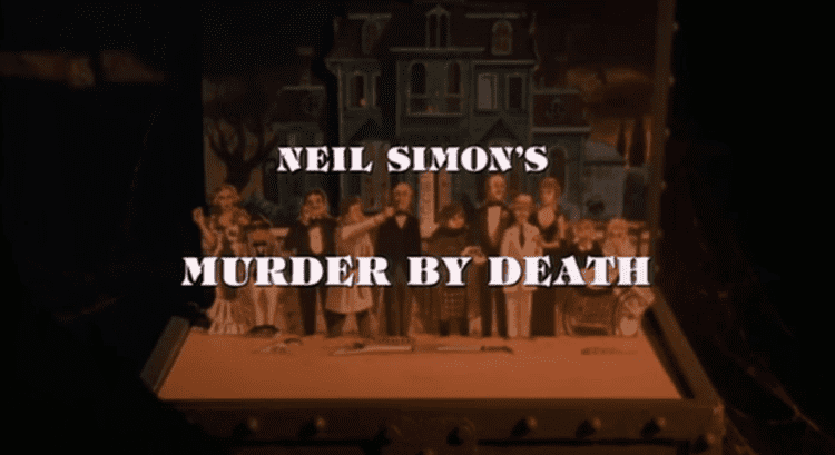 Murder by Death movie scenes Murder by Death written by Neil Simon has a lot of great things going for it starting with the incredible cast which features among others Peter Falk 