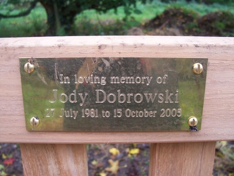 Murder of Jody Dobrowski Jody Dobrowski memorial bench Clapham Common SheelanaGig aka