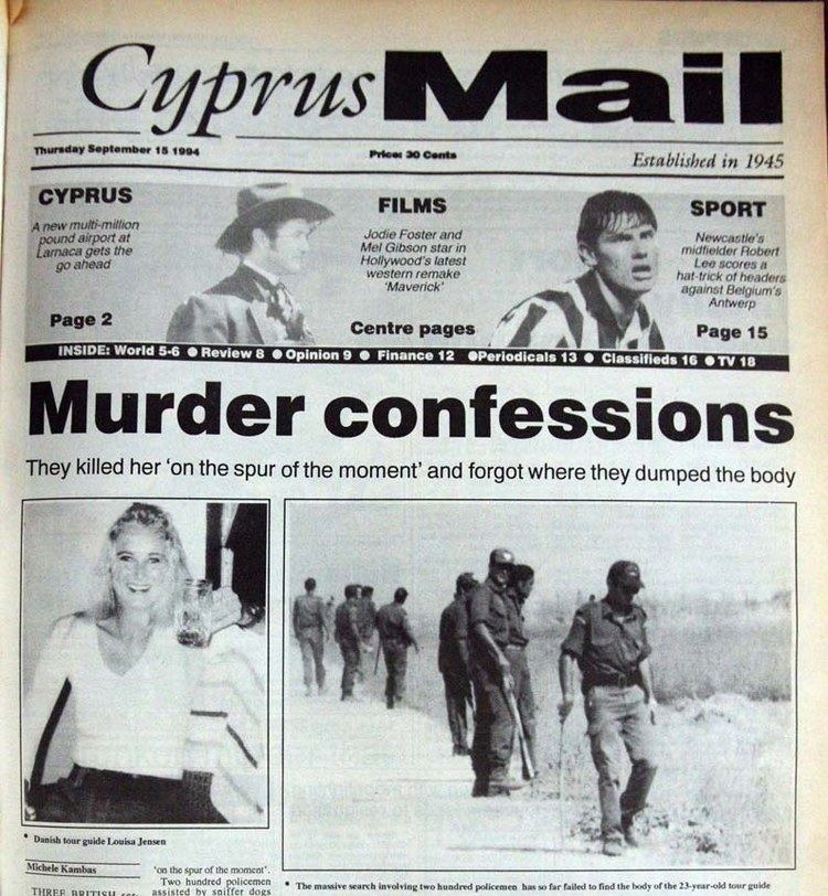 Murder of Louise Jensen cyprusmailcomwpcontentuploads201511Murder