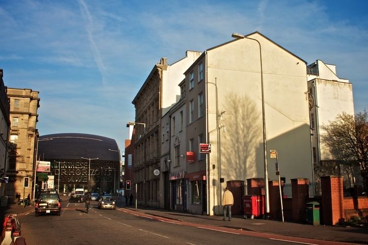 James Street, Butetown, Cardiff, Wales, United Kingdom