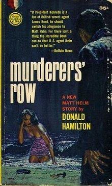 Murderers' Row (novel) httpsuploadwikimediaorgwikipediaenthumb3