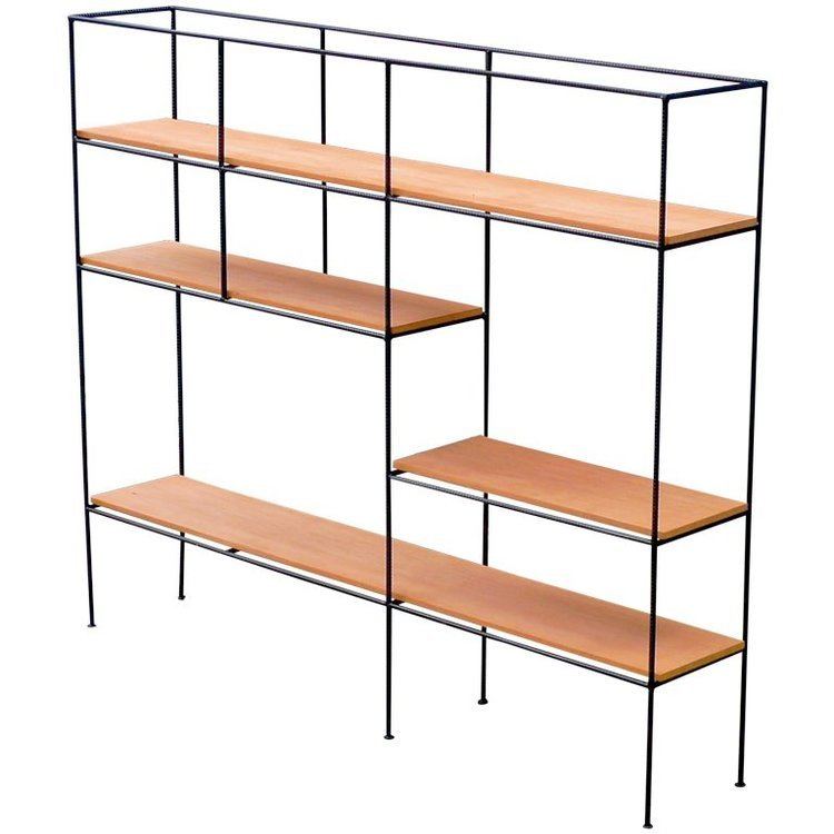 Muriel Coleman Muriel Coleman Room Divider Shelving for Pacifica 1952 at 1stdibs