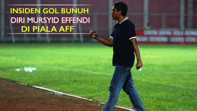 Mursyid Effendi Insiden Gol Bunuh Diri Mursyid Effendi di Piala AFF Video Bolacom