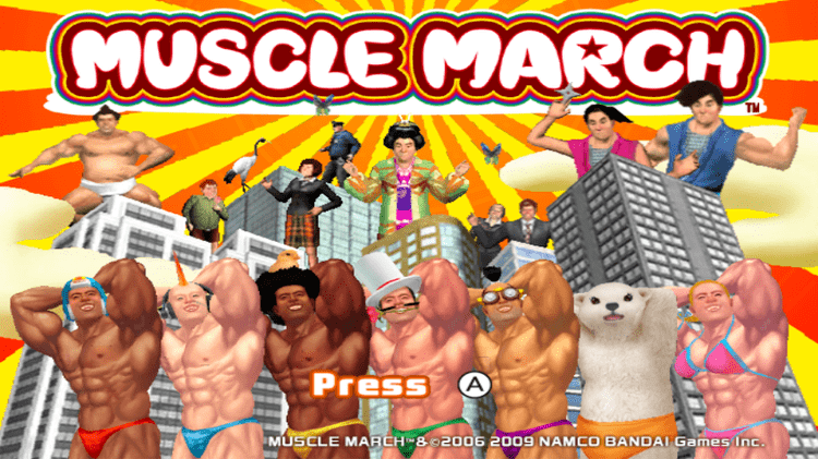Muscle March Muscle March Wii Review Sharkberg