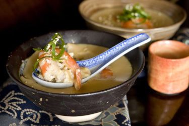 Mushimono Mushimono with prawn chicken and sesame Recipes Bite