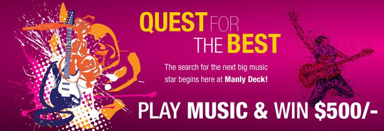 Music competition Manly Deck 39Quest for the Best Music39 Competition Brisbane