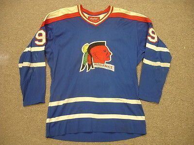Muskegon Mohawks Details about Early 197039s Muskegon Mohawks 9 Hockey Jersey Game